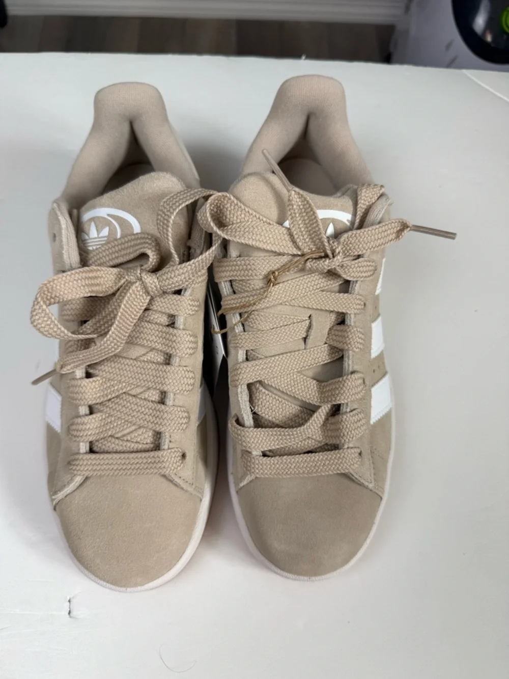NWT Unisex Adidas Originals Campus Tan Suede Size 7 Men’s / 9 Women’s
